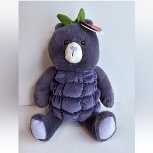 Plush Blackberry Plush Bear 12 inches Soft & Cuddly